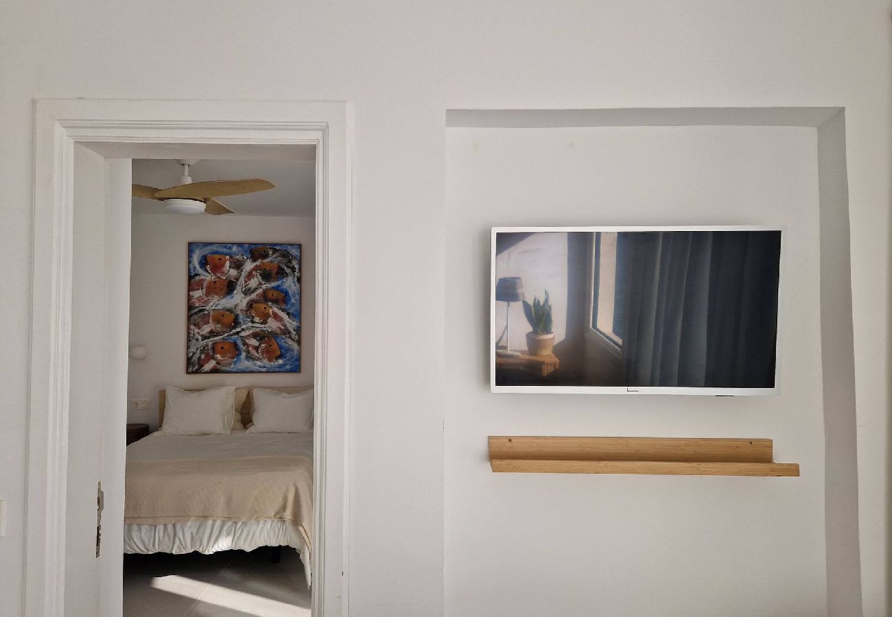 Ferienwohnung in  Famara - Caleta de Famara. Direkt am Strand!