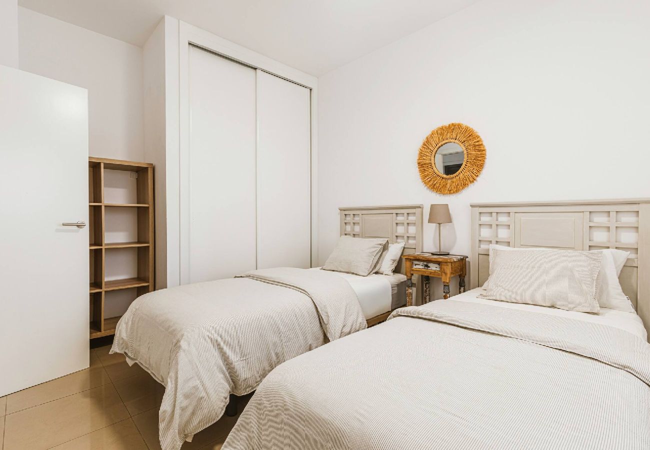 Ferienwohnung in Arrecife - El Charco de San Ginés. Apartment mit Meerblick!