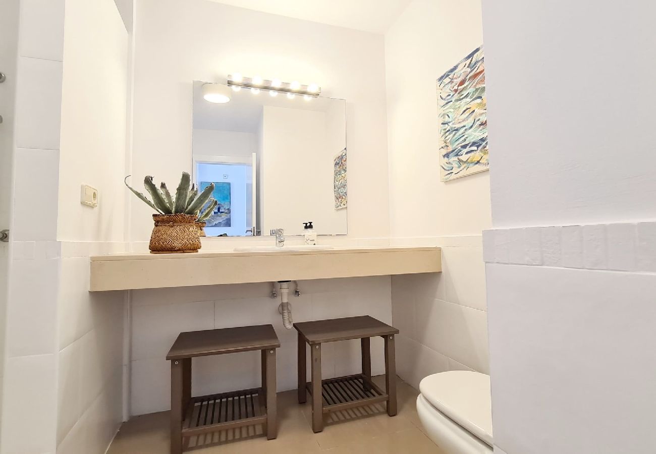 Ferienwohnung in Arrecife - El Charco de San Ginés! Apartment mit beeindruckender Terrasse und Meerblick!