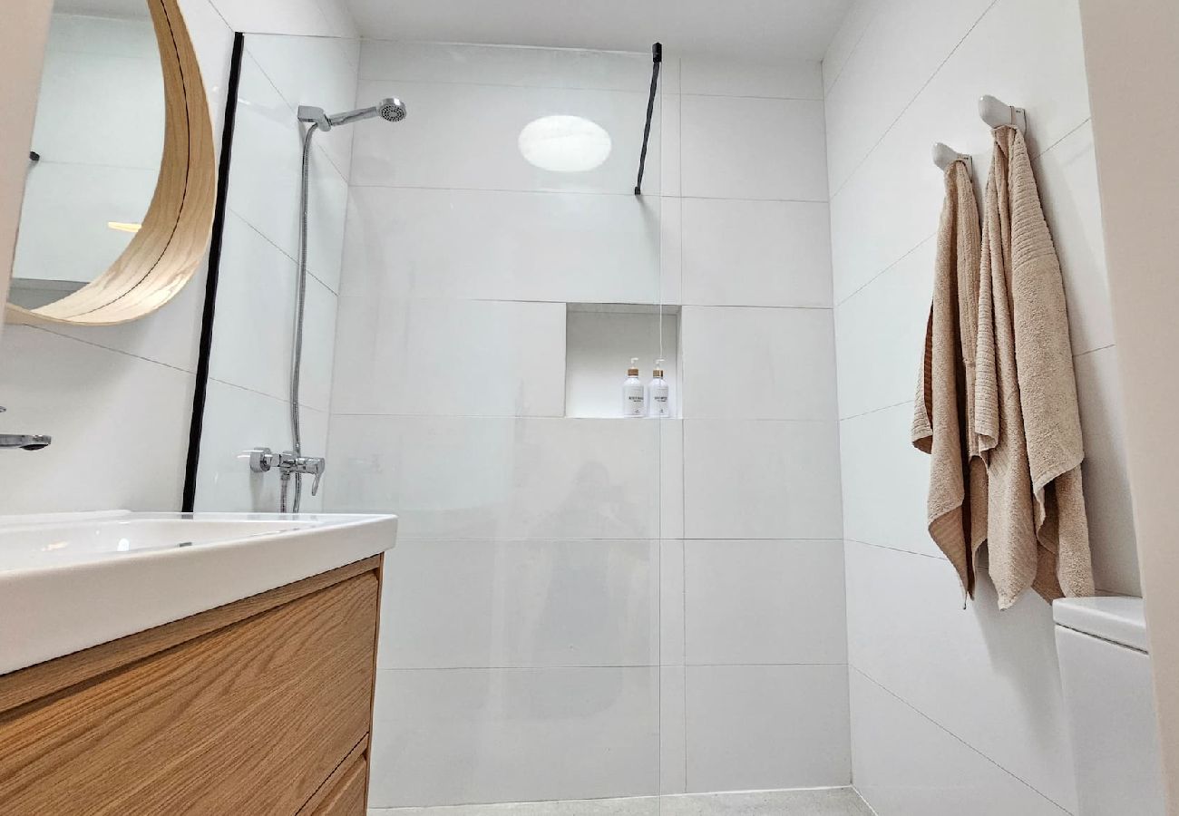 Apartment in  Famara - Caleta de Famara. Beachfront property with balcony!