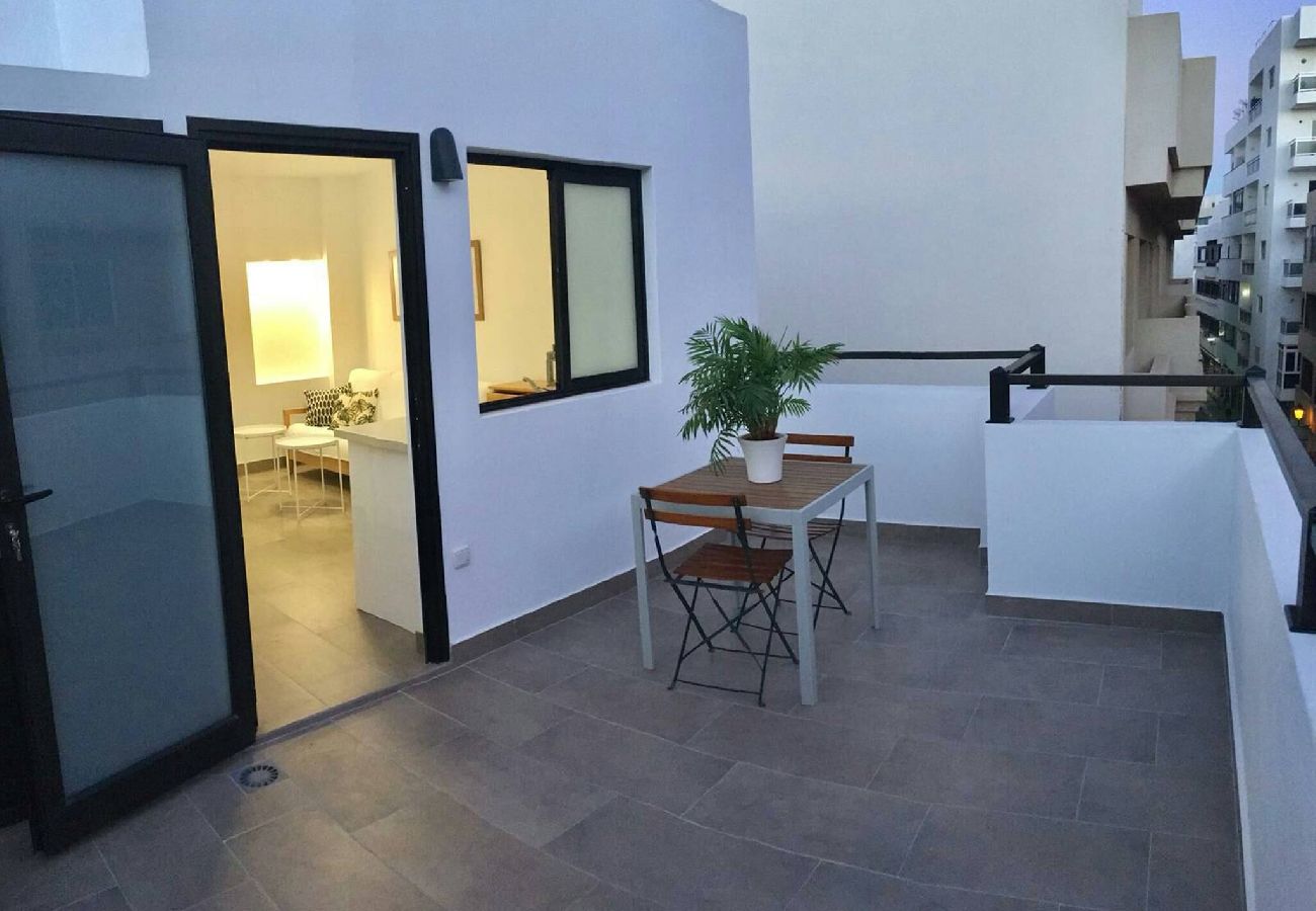 Appartement à Arrecife - Arrecife. Appartement central avec terrasse !