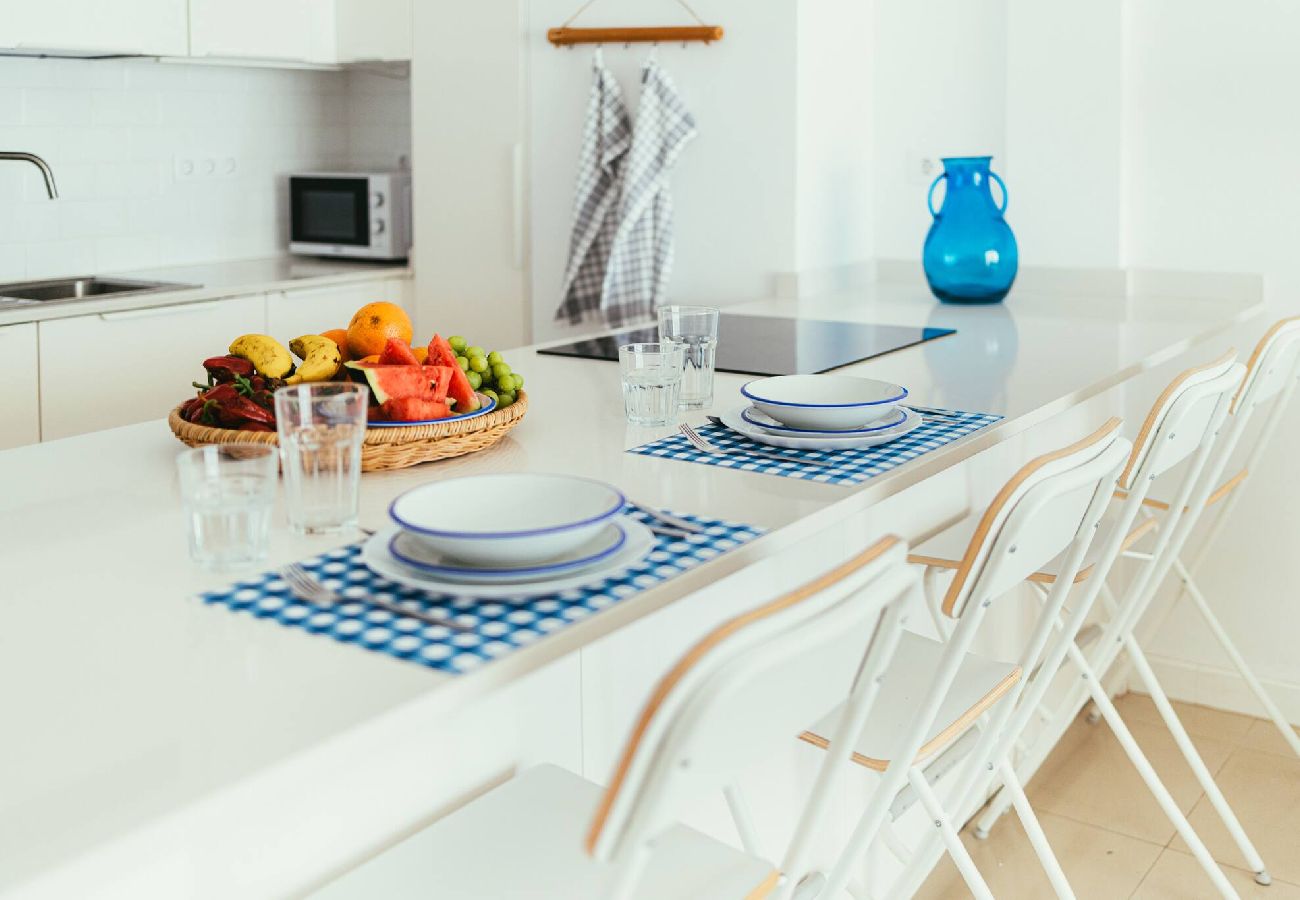 Appartement à Arrecife - El Charco de San Ginés. Appartement avec vue sur la mer !