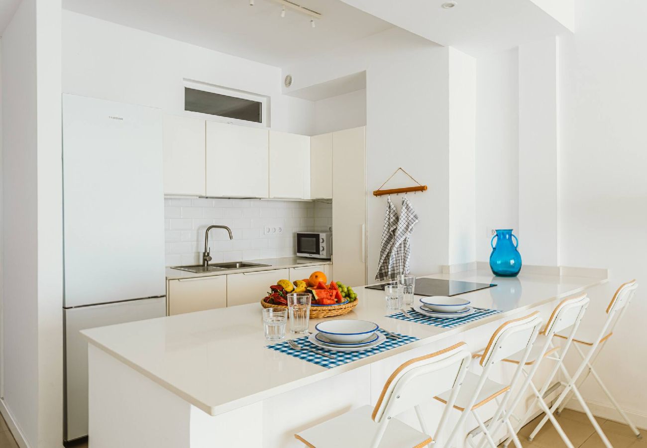 Appartement à Arrecife - El Charco de San Ginés. Appartement avec vue sur la mer !