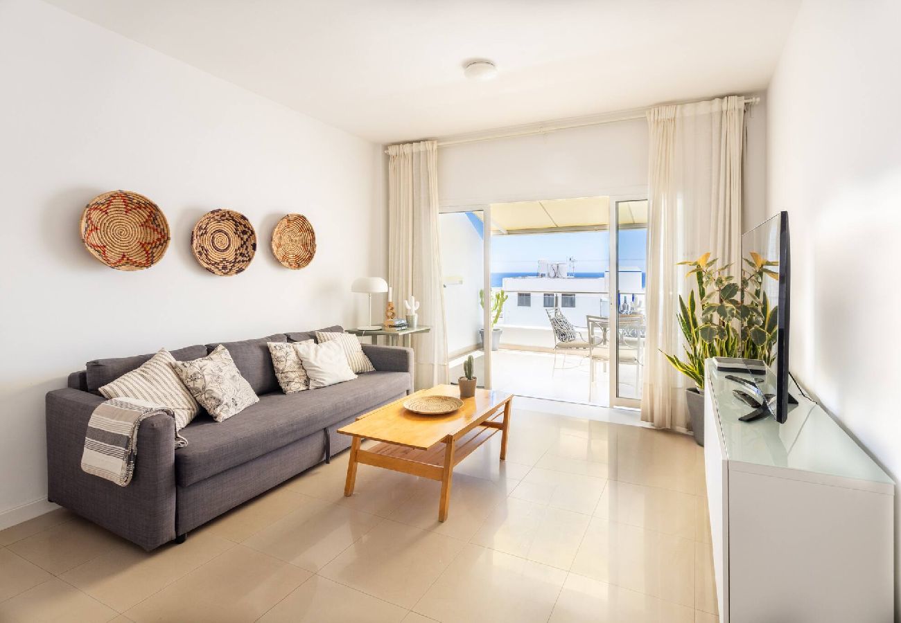 Appartement à Arrecife - El Charco de San Ginés. Appartement avec vue sur la mer !