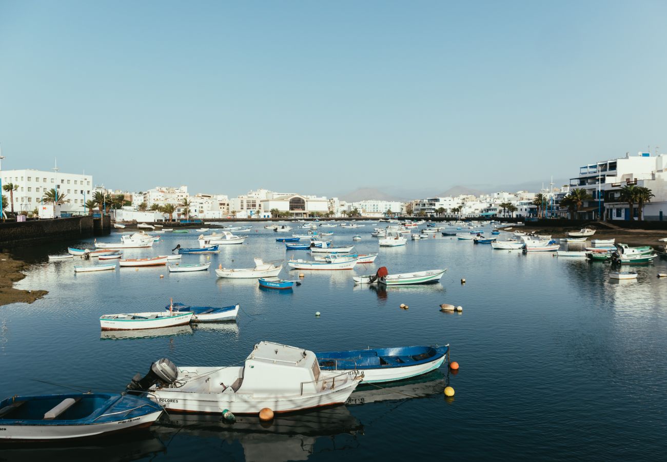 Appartement à Arrecife - El Charco de San Ginés. Appartement avec vue sur la mer !