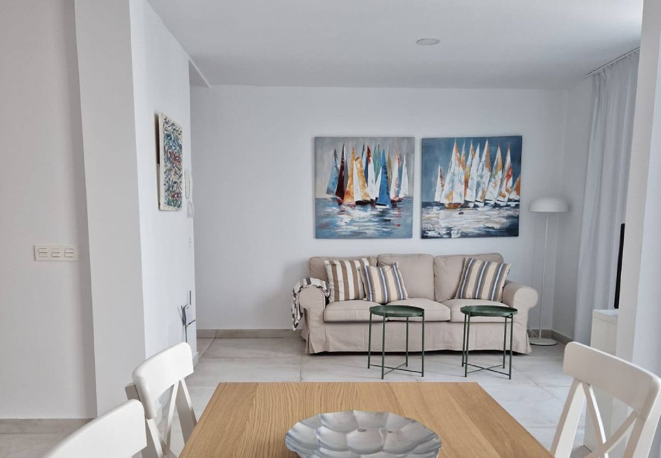 Appartement à Arrecife - El Charco de San Ginés. Penthouse avec vue sur la mer !