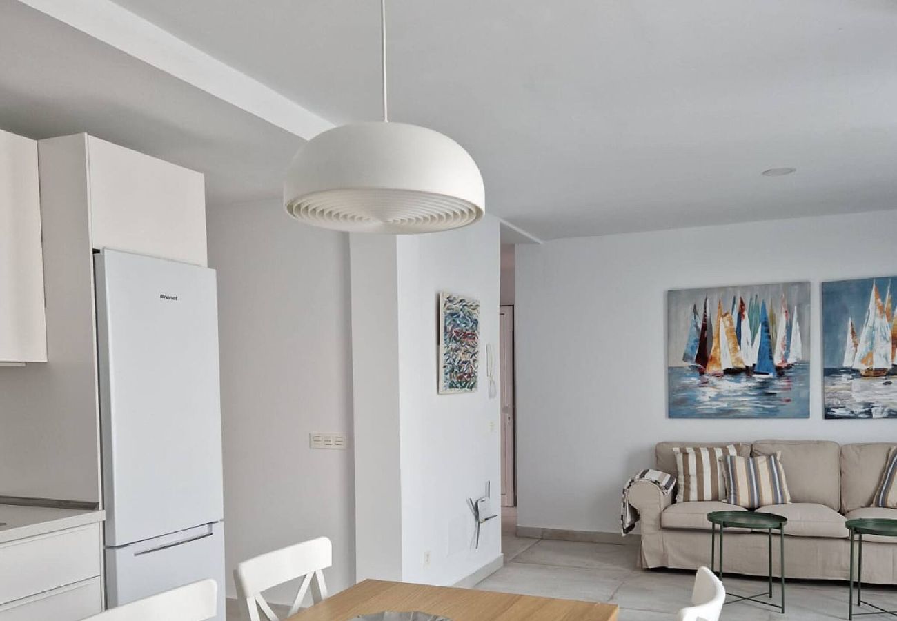 Appartamento a Arrecife - El Charco de San Ginés. Attico con vista sul mare!